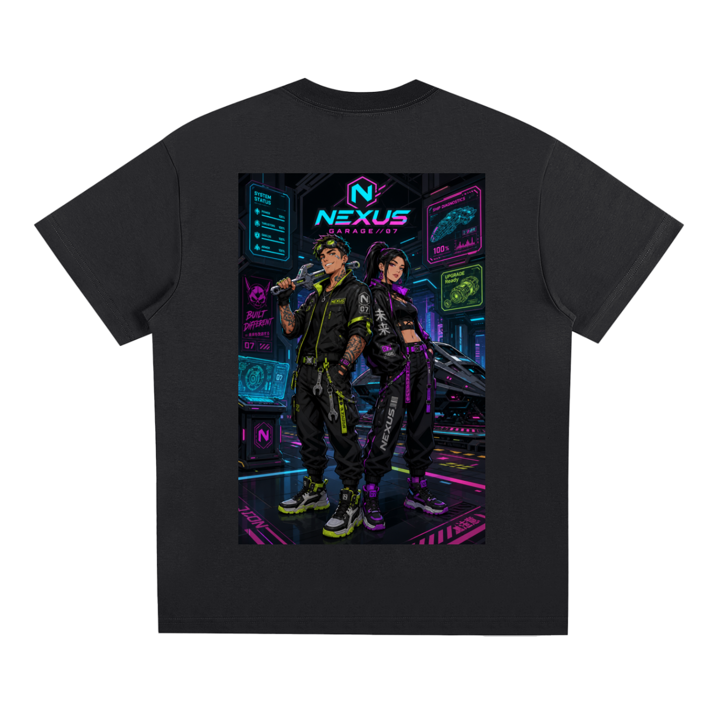 nexus garage futuris design Sorona Quick-Dry Cooling T-Shirt