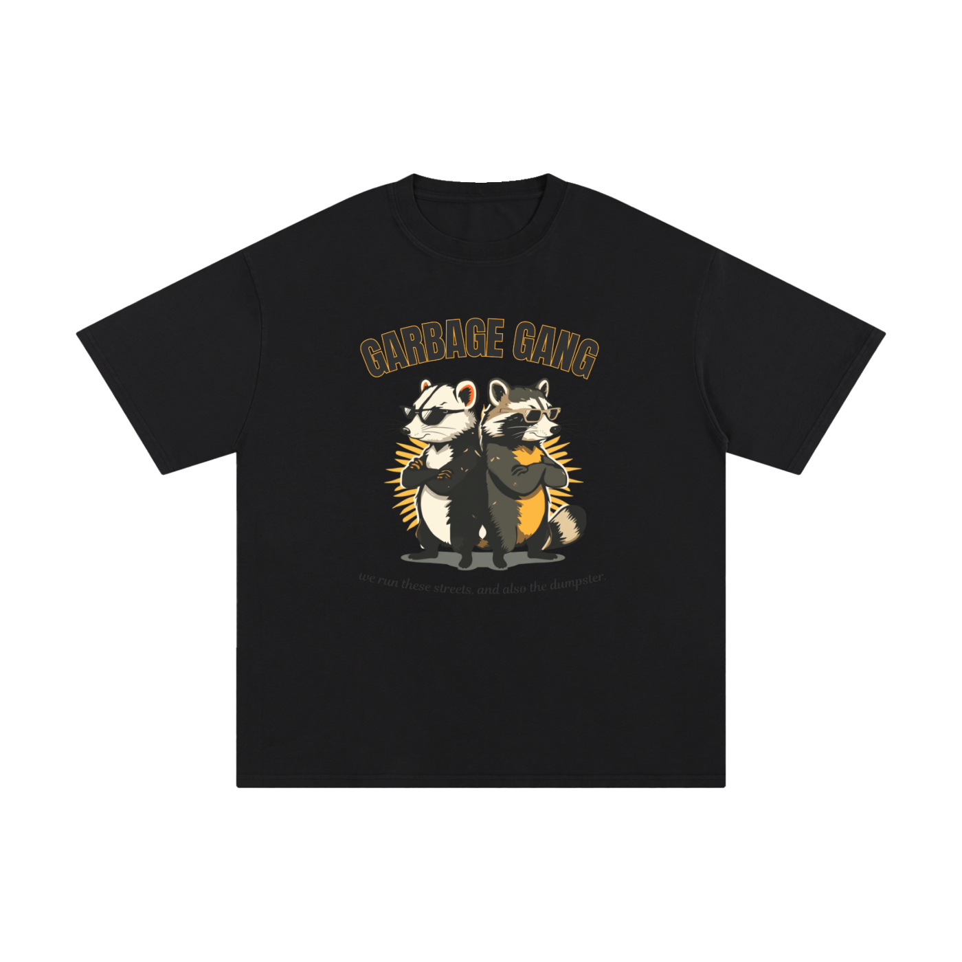 Garbage Gang | Funny Raccoon T-Shirt