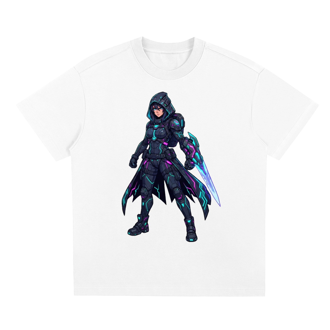 WASTELAND WARRIOR 08 | Dark Sci-Fi Quick-Dry Cooling Tee