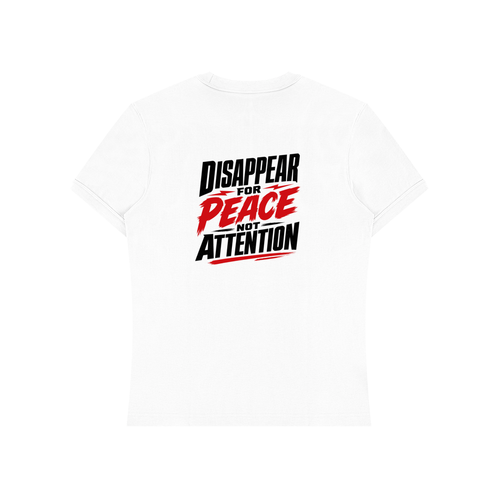 MOTIVATIONAL DISAPEAR. Unisex Heavyweight Slim Fit T-Shirt