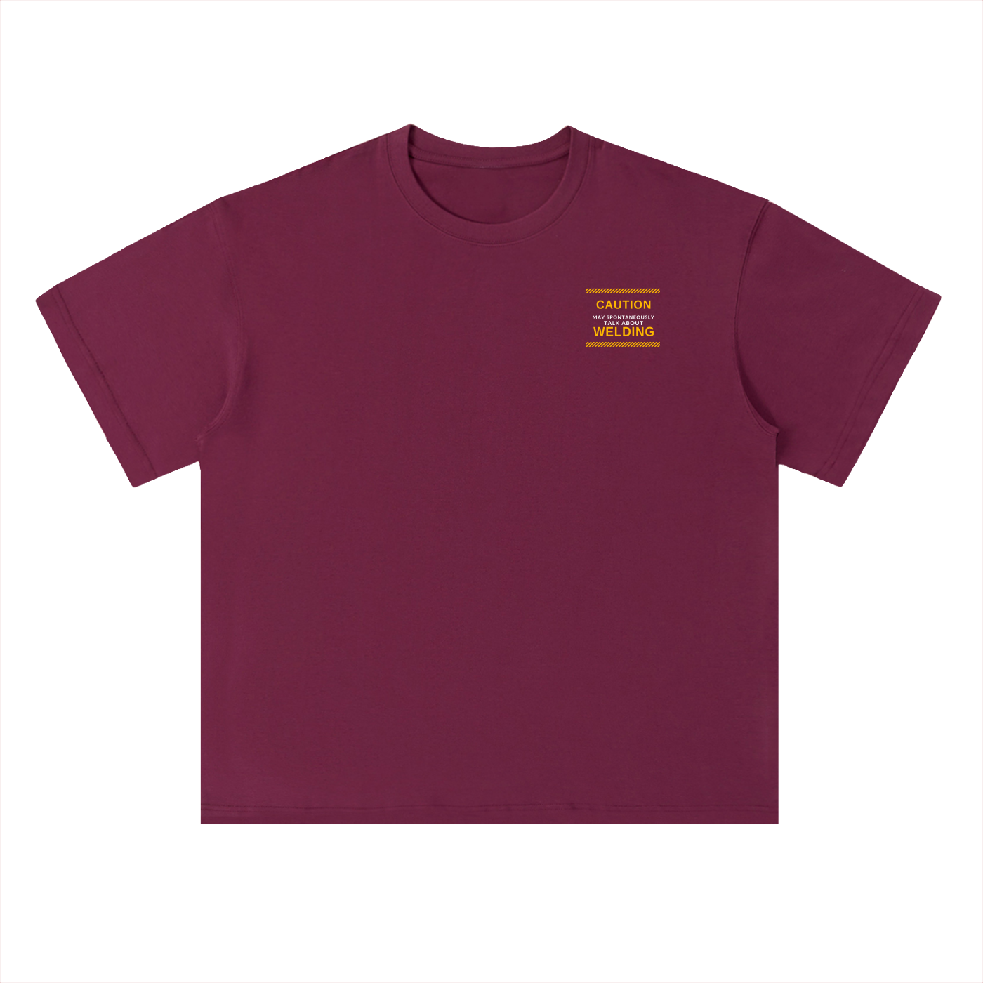 Caution may spontaneous talk about welding Heavyweight Drop Shoulder Cotton T-Shirt
