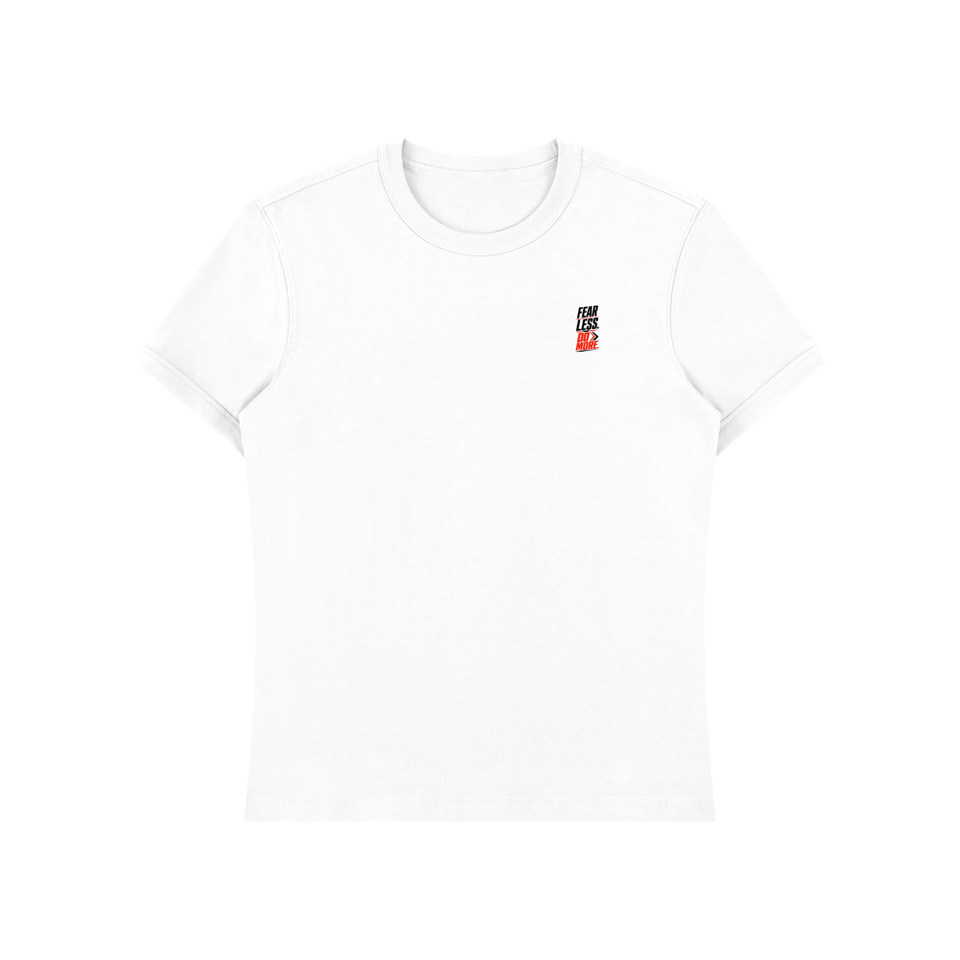 Fear Less Do More Unisex Heavyweight Slim Fit T-Shirt