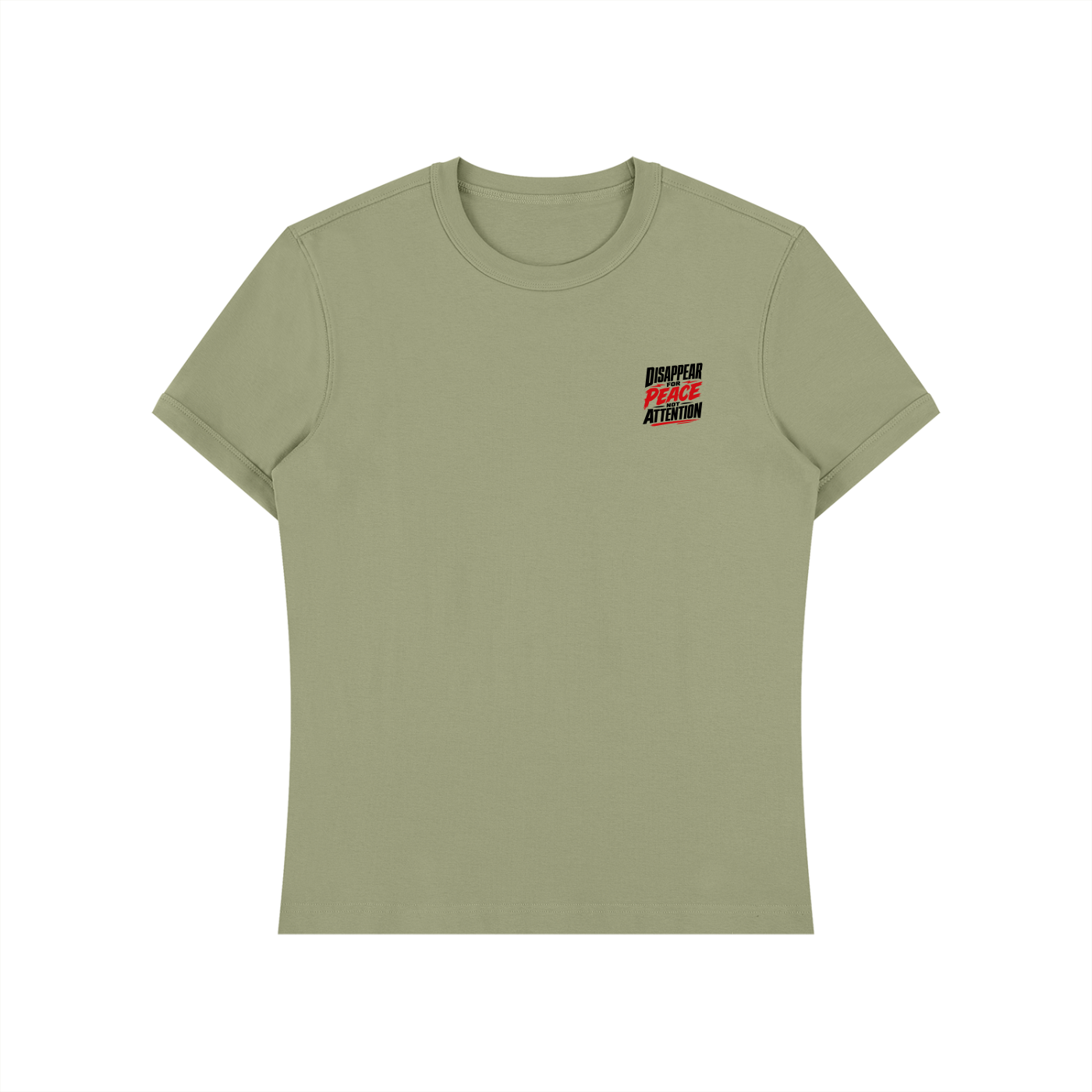 MOTIVATIONAL DISAPEAR. Unisex Heavyweight Slim Fit T-Shirt