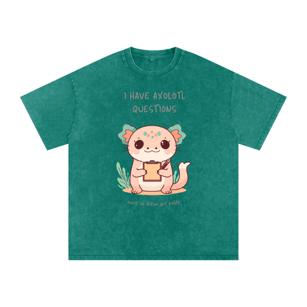 I Have Anxious Questions | Funny Animal T-Shirt