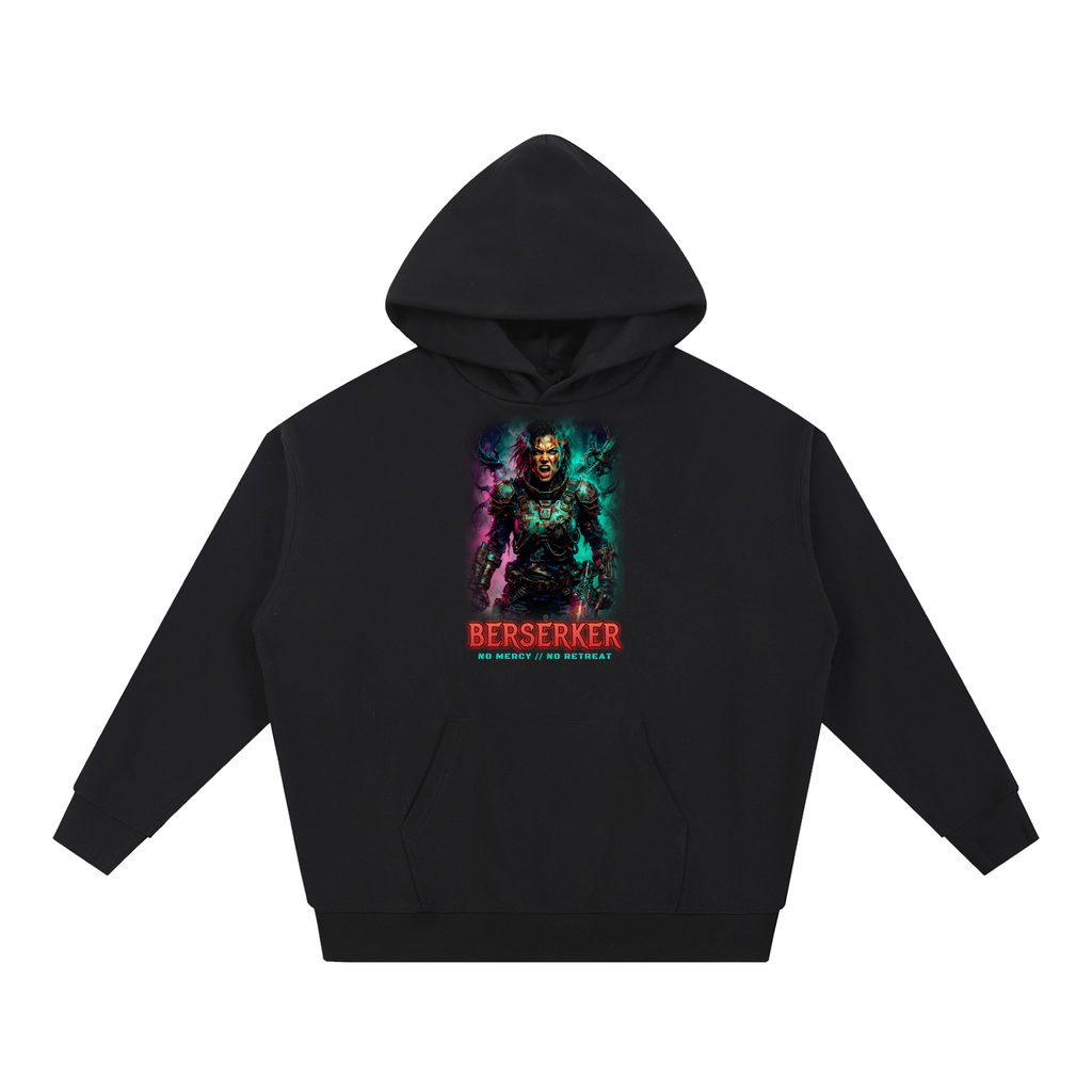 Berserker Hoodie | Cyber Berserker Sci-Fi Graphic Hoodie