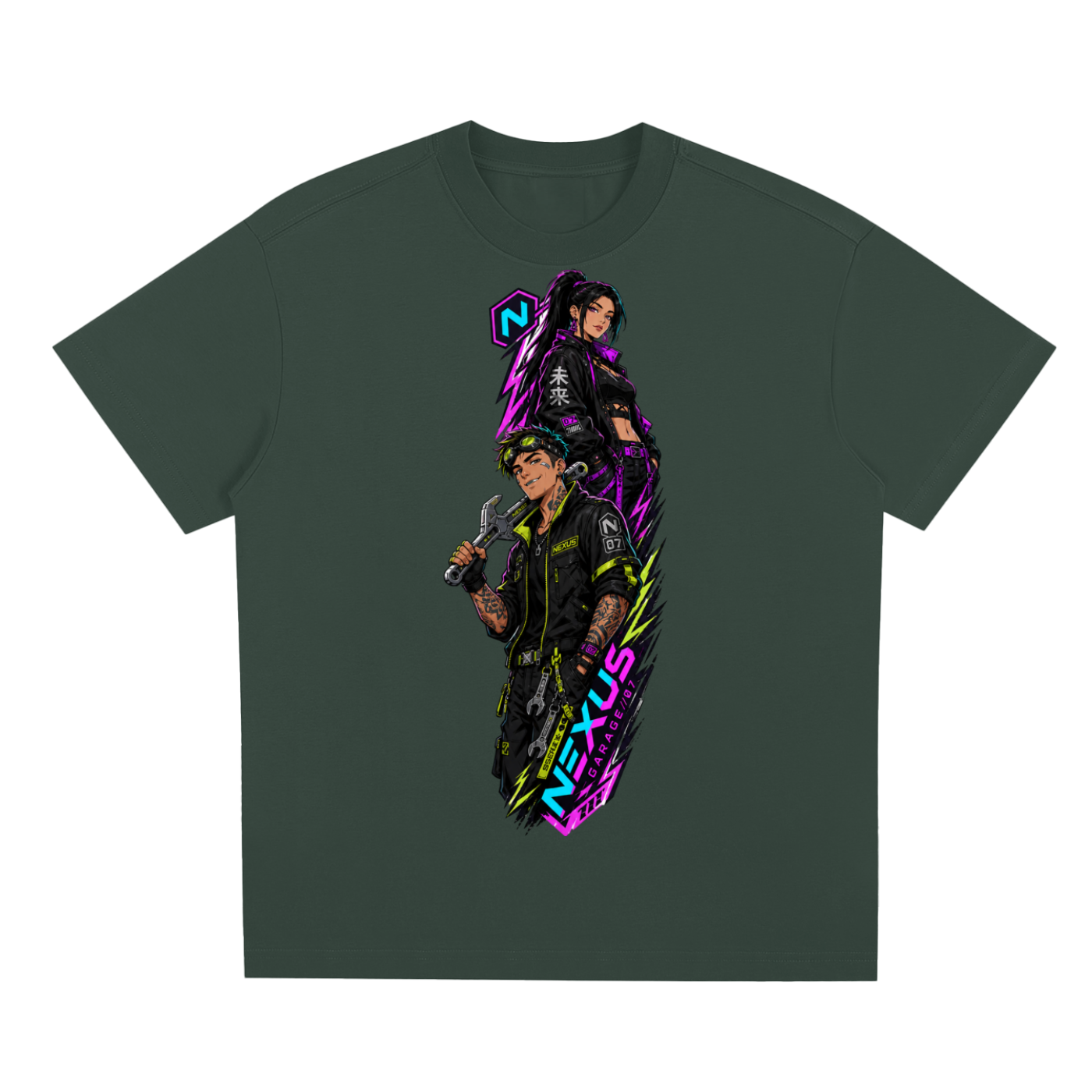 NEXUS MECHANIC | Futurist Quick-Dry Cooling Tee