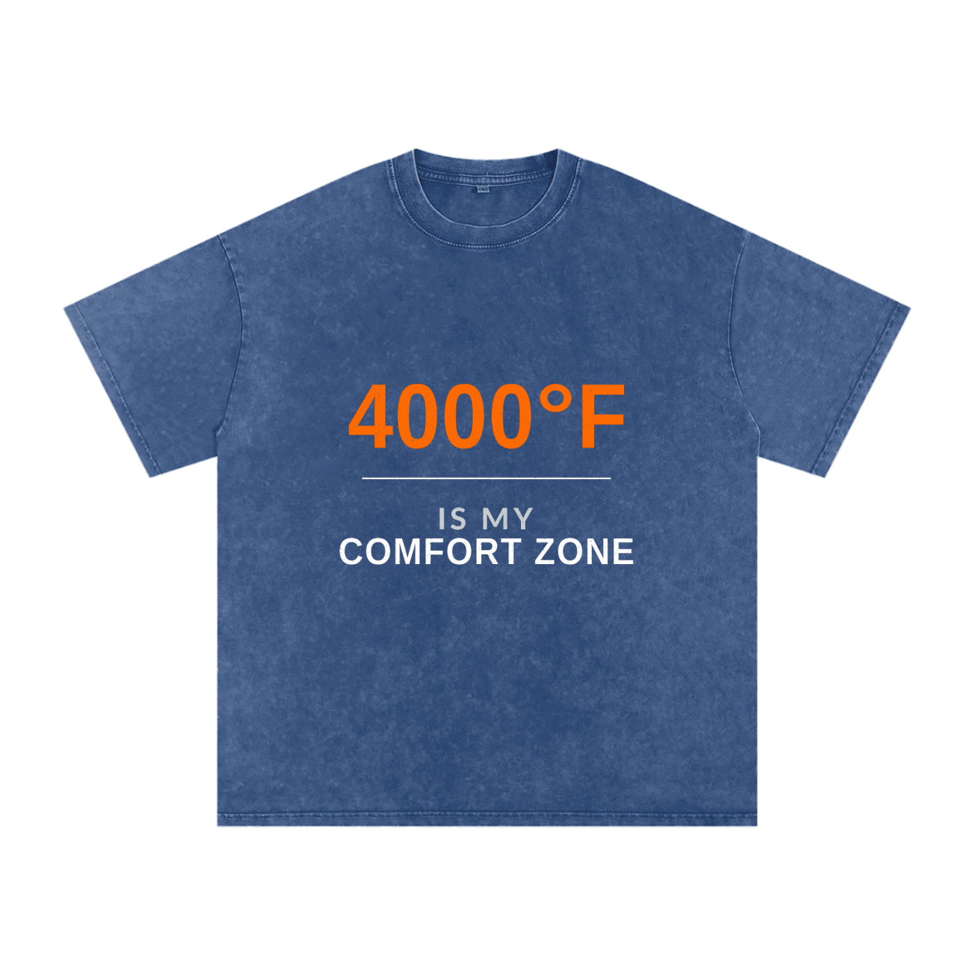 4000°F Is My Comfort Zone | Funny Welder Oversized T-Shirt