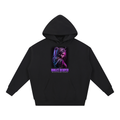Violet Reaper Hoodie | Purple Reaper Girl Dark Art Graphic Hoodie