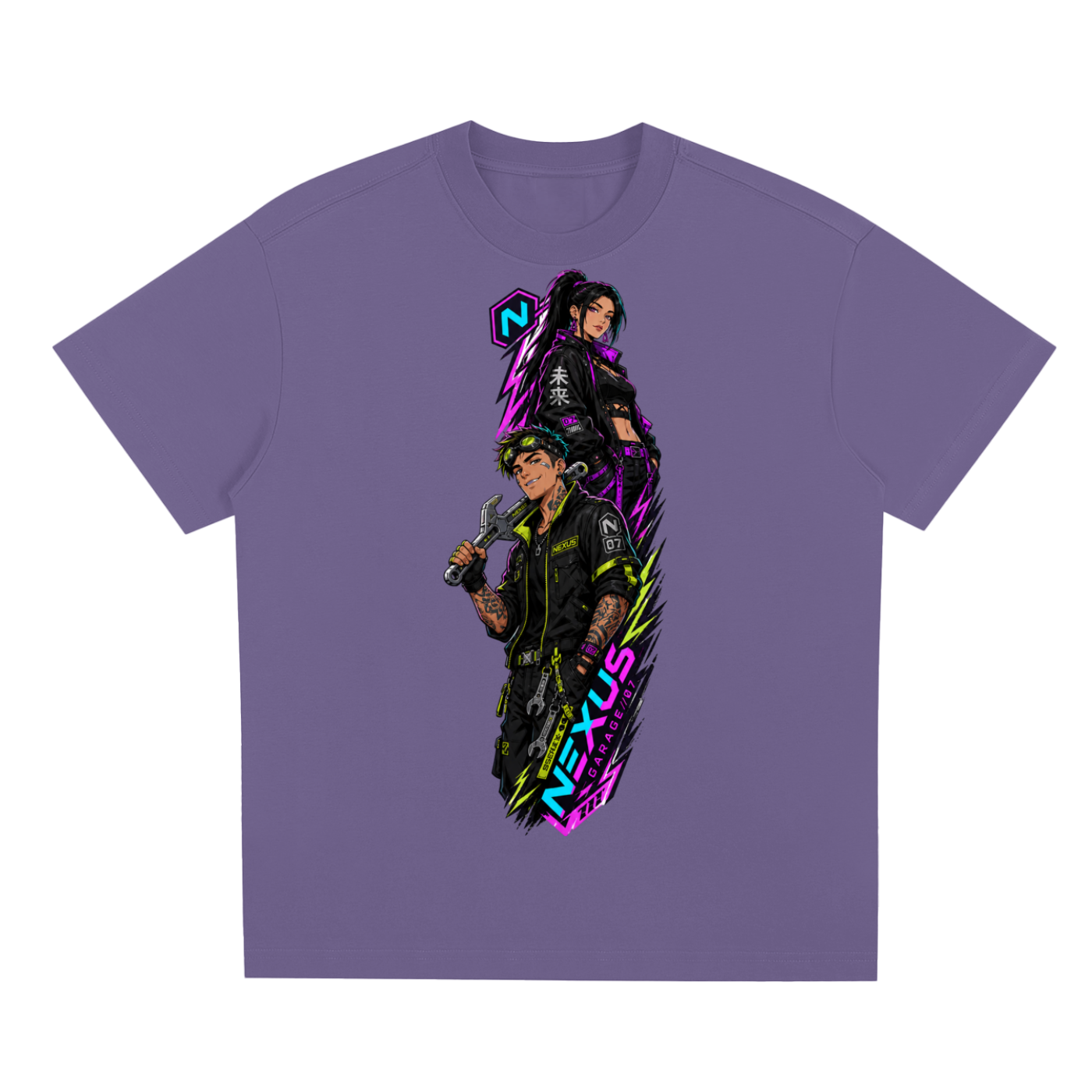 NEXUS MECHANIC | Futurist Quick-Dry Cooling Tee