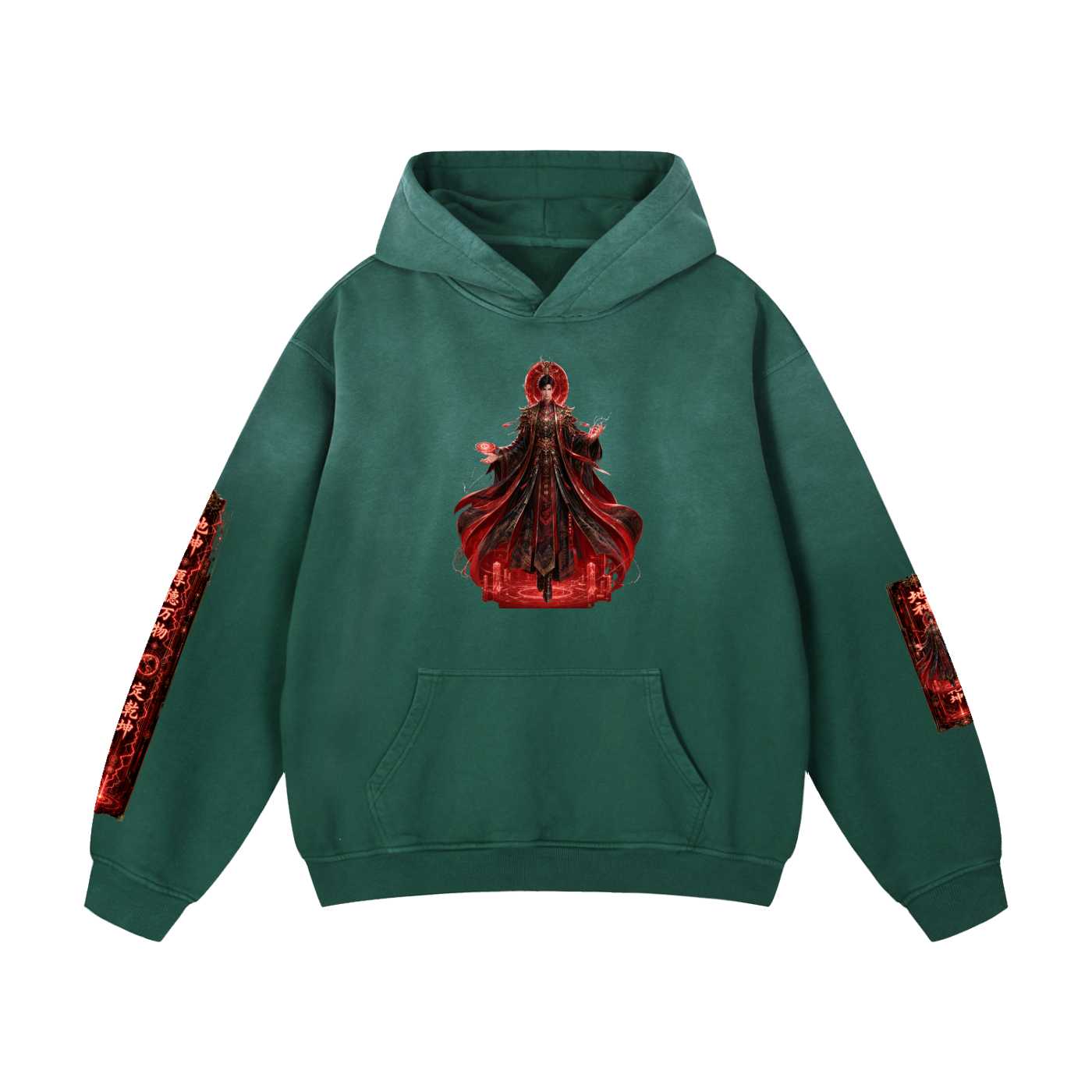 MASTER OF TIME | Cyberpunk Xianxia Oversized Heavyweight Hoodie