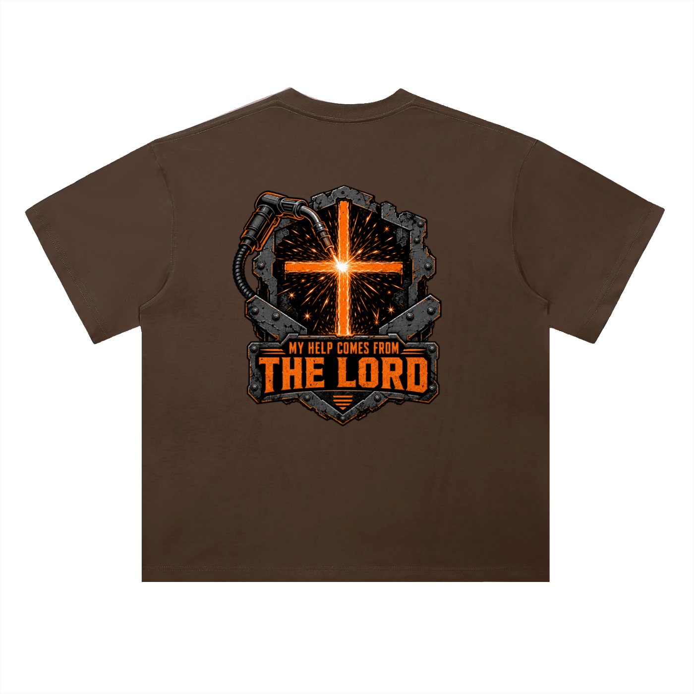 Heavyweight Drop Shoulder Cotton T-Shirt