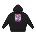 Free Spirit Hoodie | Watercolor Roller Girl Graphic Hoodie