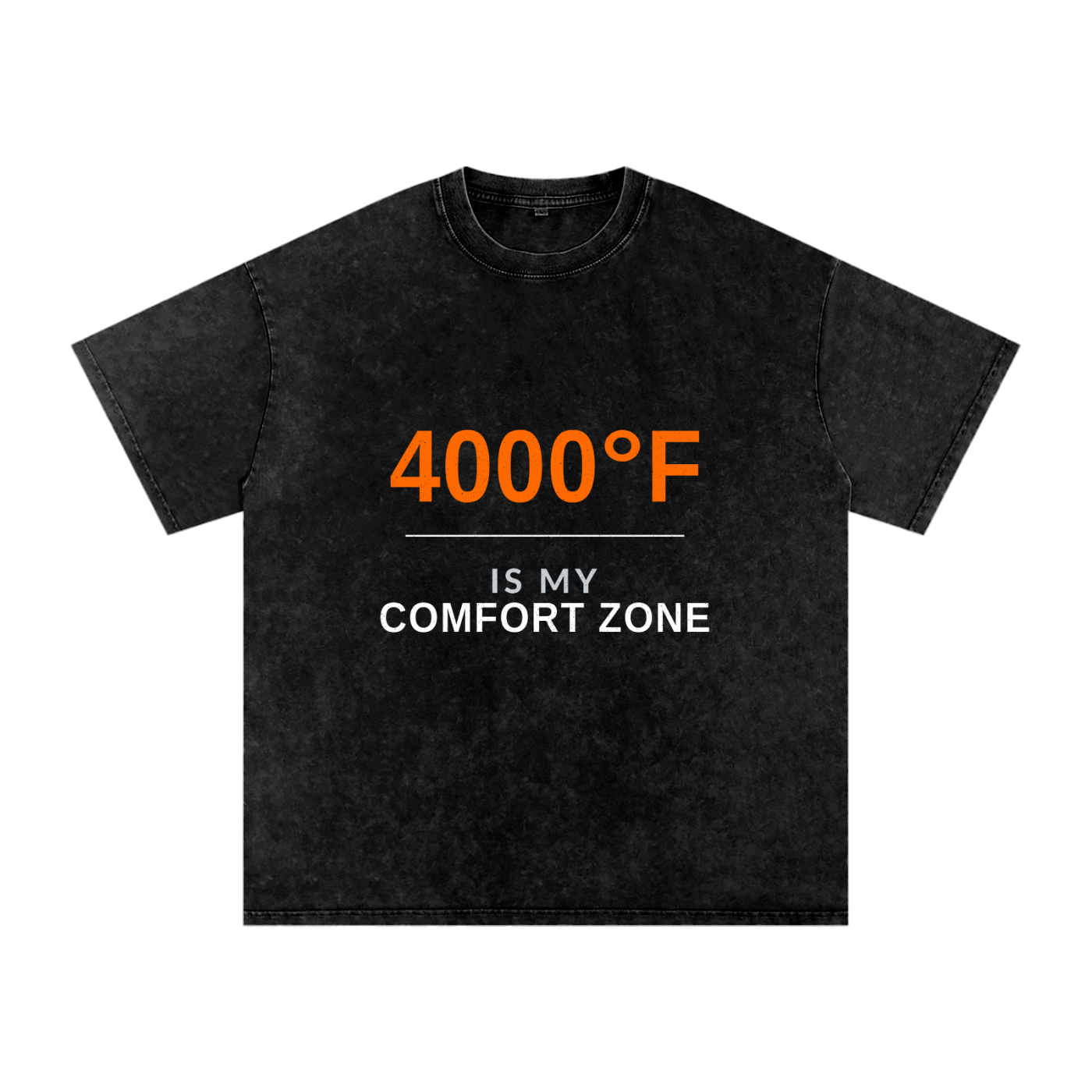 4000°F Is My Comfort Zone | Funny Welder Oversized T-Shirt