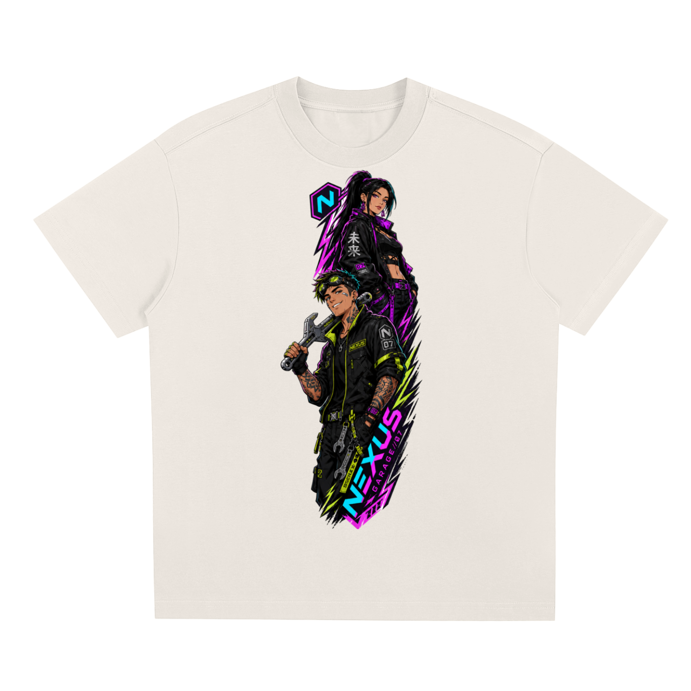 NEXUS MECHANIC | Futurist Quick-Dry Cooling Tee