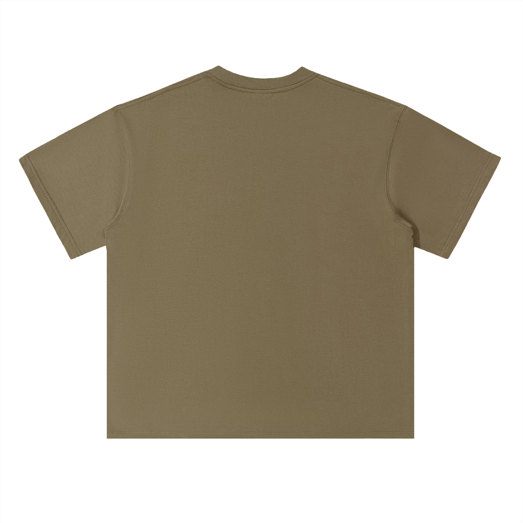 HUMAN CLONE VECTOR DESIGN Heavyweight Drop Shoulder Cotton T-Shirt