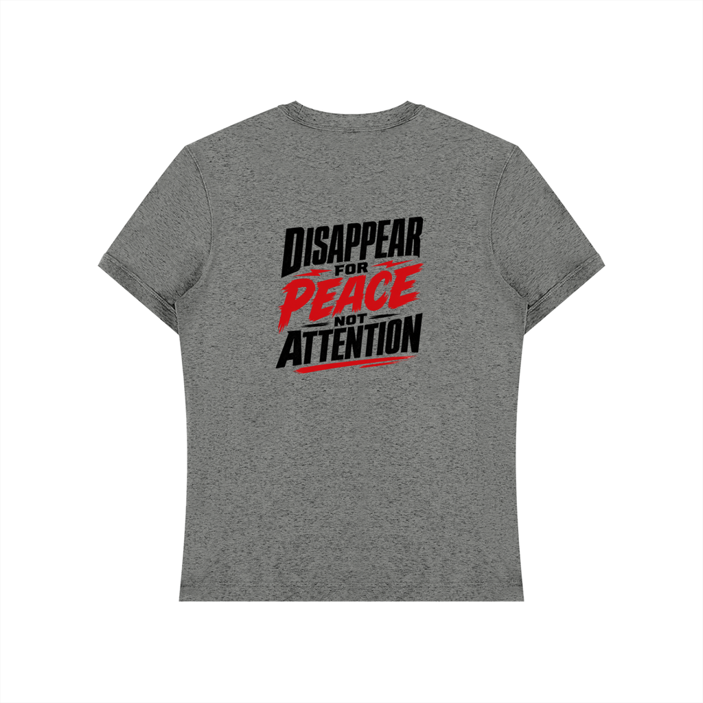 MOTIVATIONAL DISAPEAR. Unisex Heavyweight Slim Fit T-Shirt