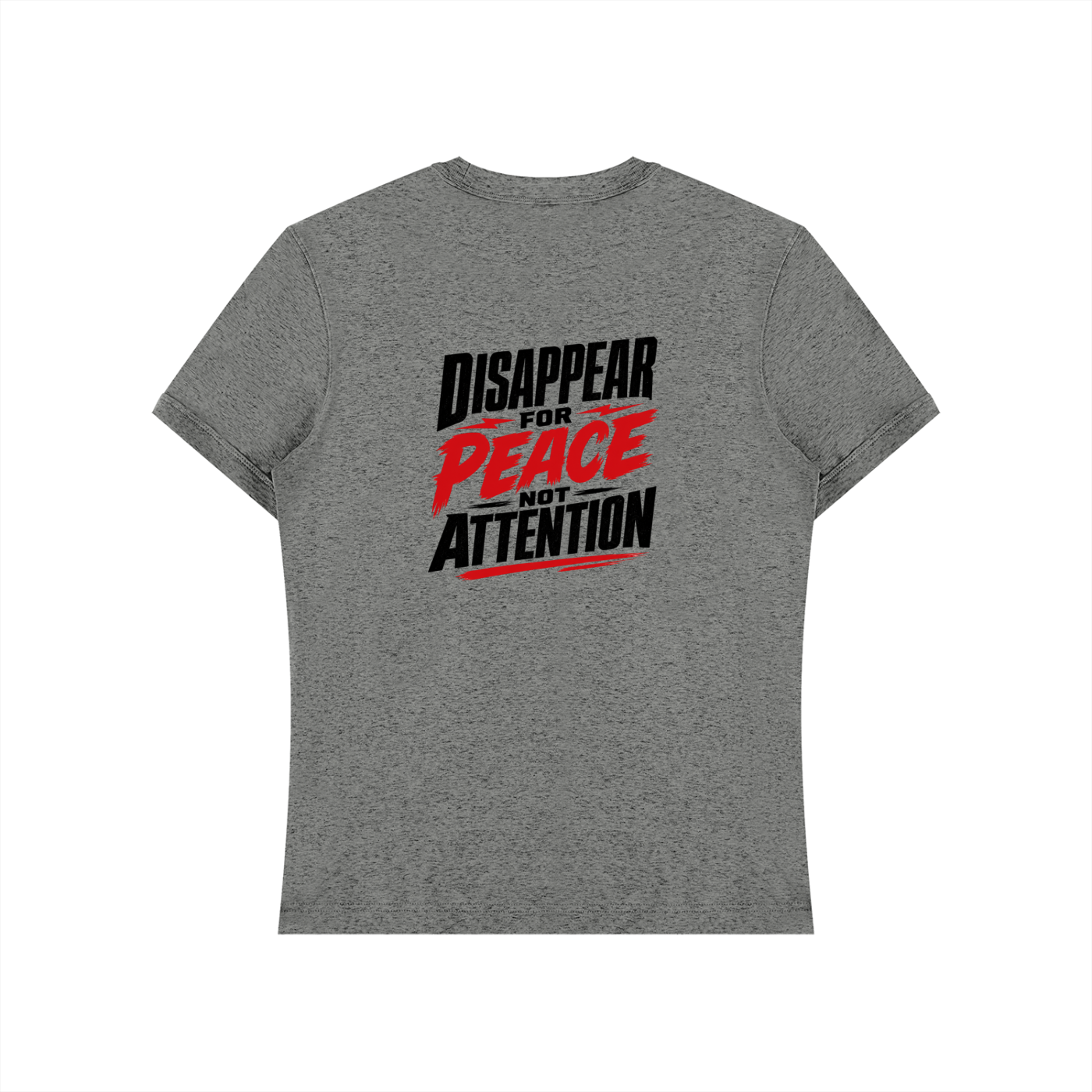 MOTIVATIONAL DISAPEAR. Unisex Heavyweight Slim Fit T-Shirt
