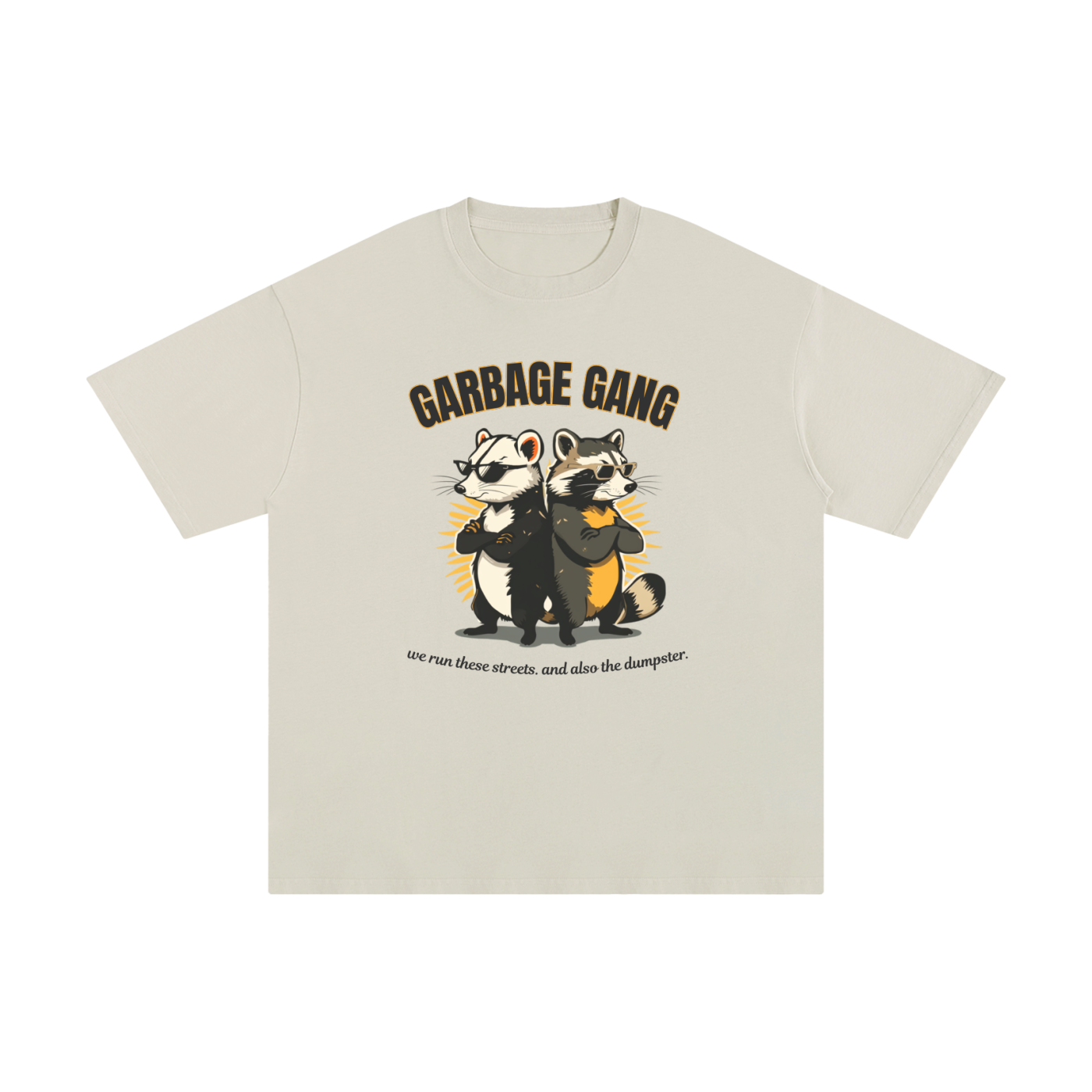 Garbage Gang | Funny Raccoon T-Shirt