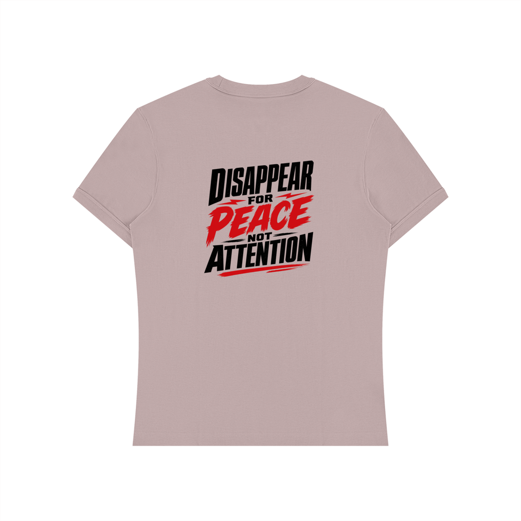 MOTIVATIONAL DISAPEAR. Unisex Heavyweight Slim Fit T-Shirt