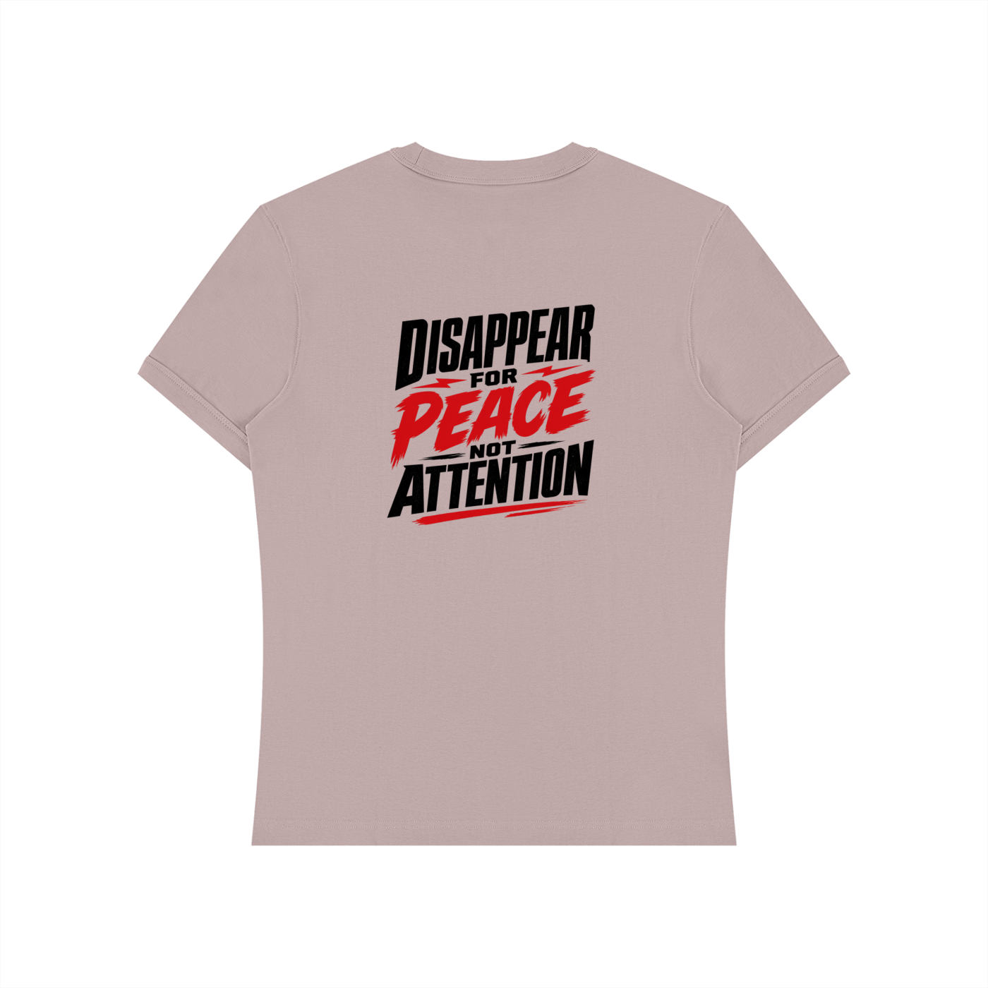 MOTIVATIONAL DISAPEAR. Unisex Heavyweight Slim Fit T-Shirt
