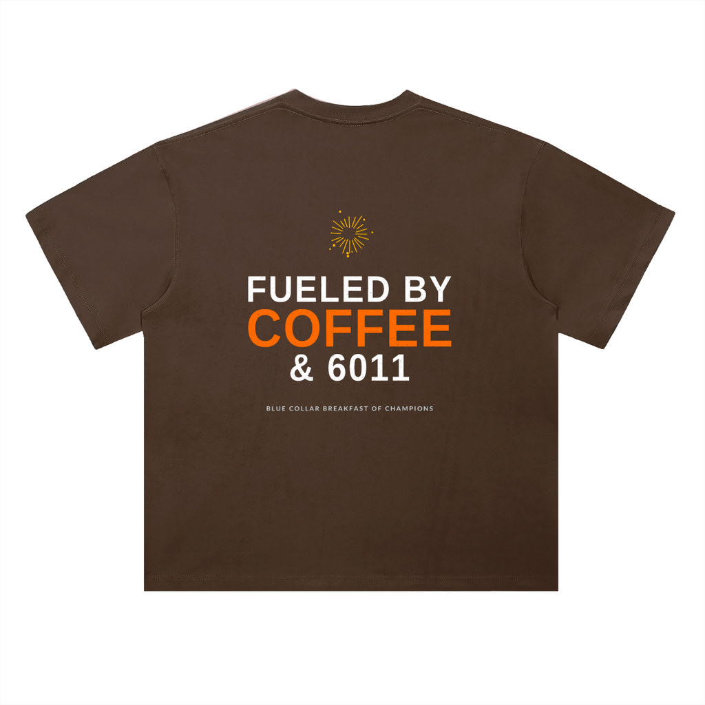 Heavyweight Drop Shoulder Cotton T-Shirt