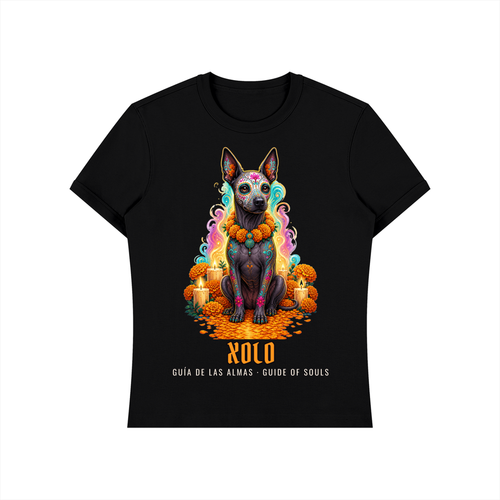 Xolo T-Shirt | Xoloitzcuintle Spirit Dog Día de los Muertos Graphic Tee