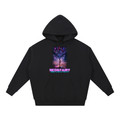 Neon Fairy Hoodie | Cyber Fairy Fantasy Graphic Hoodie