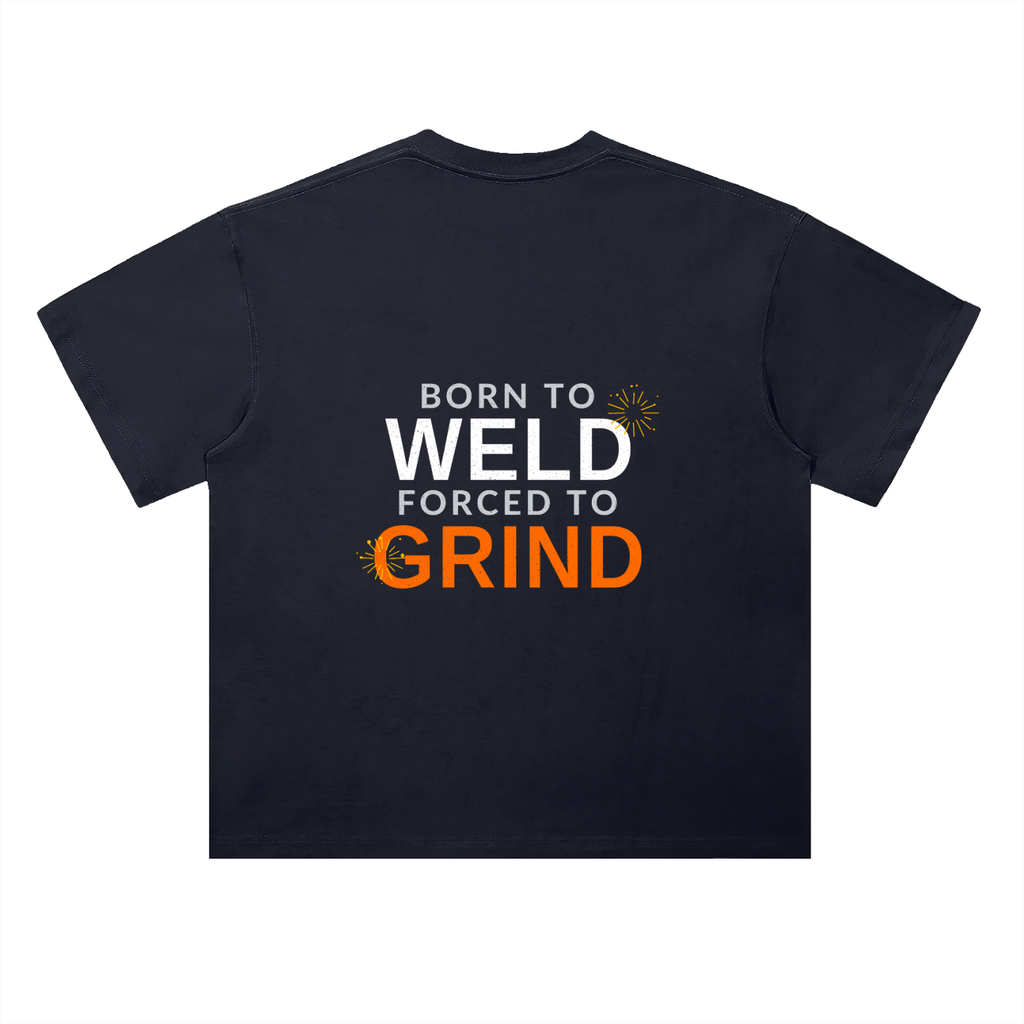 Heavyweight Drop Shoulder Cotton T-Shirt