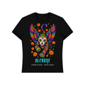 Alebrije T-Shirt | Winged Jaguar Spirit Guide Día de los Muertos Graphic Tee