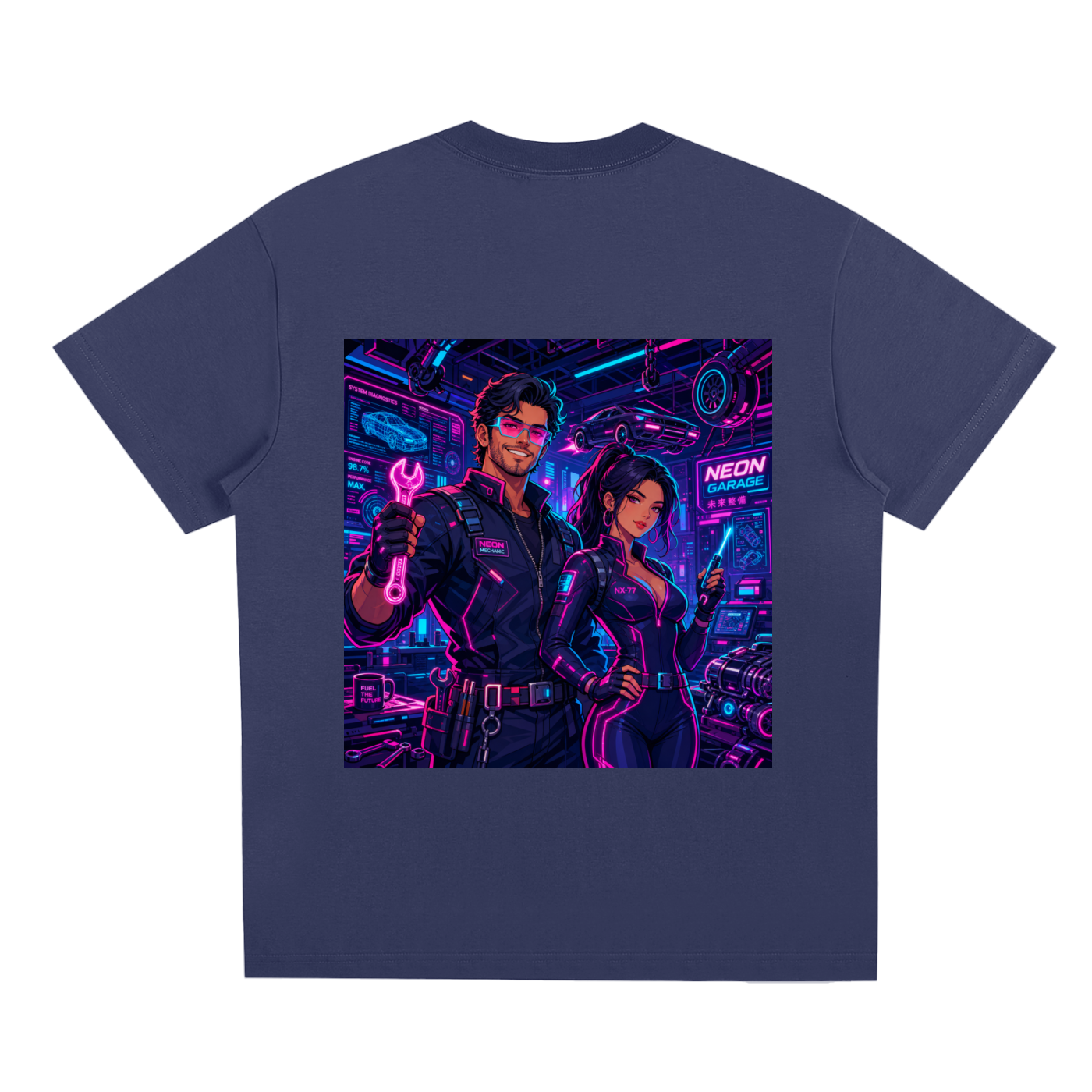 future mechanic Sorona Quick-Dry Cooling T-Shirt