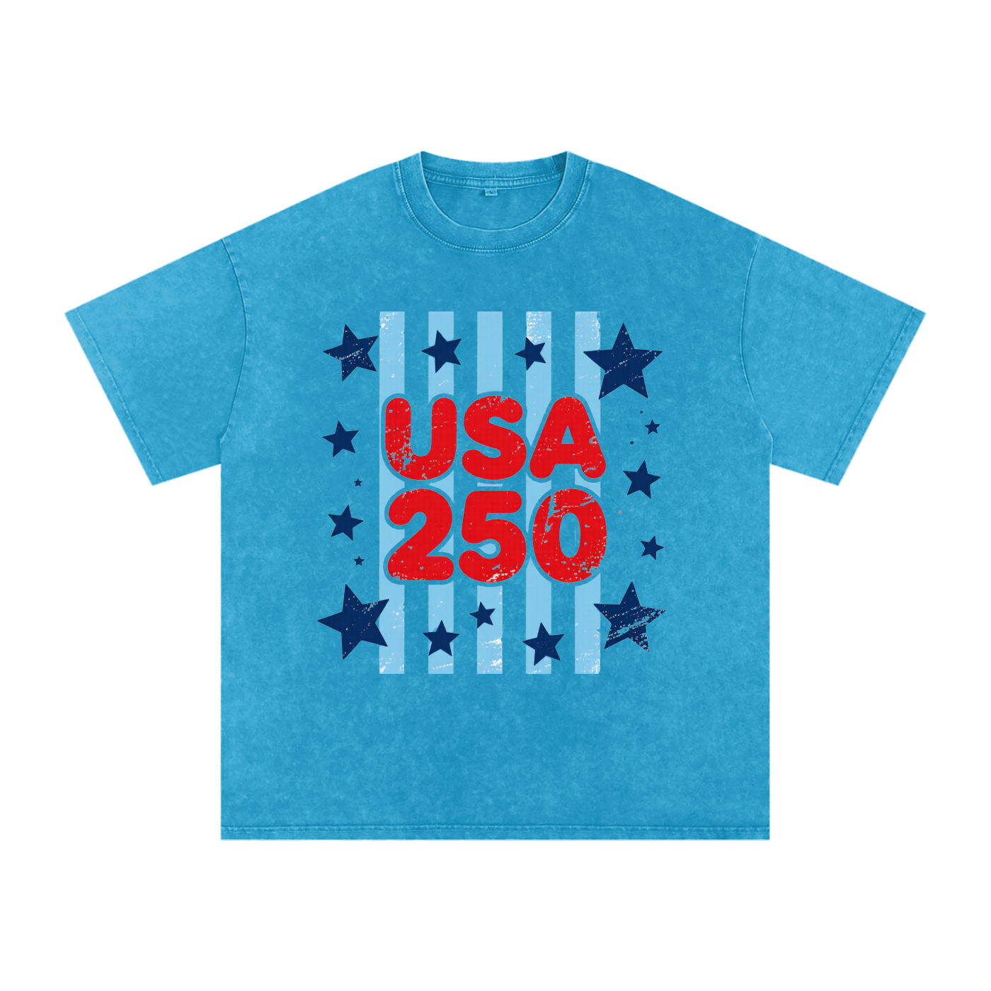 USA 250 | Patriotic 4th of July Oversized T-Shirt