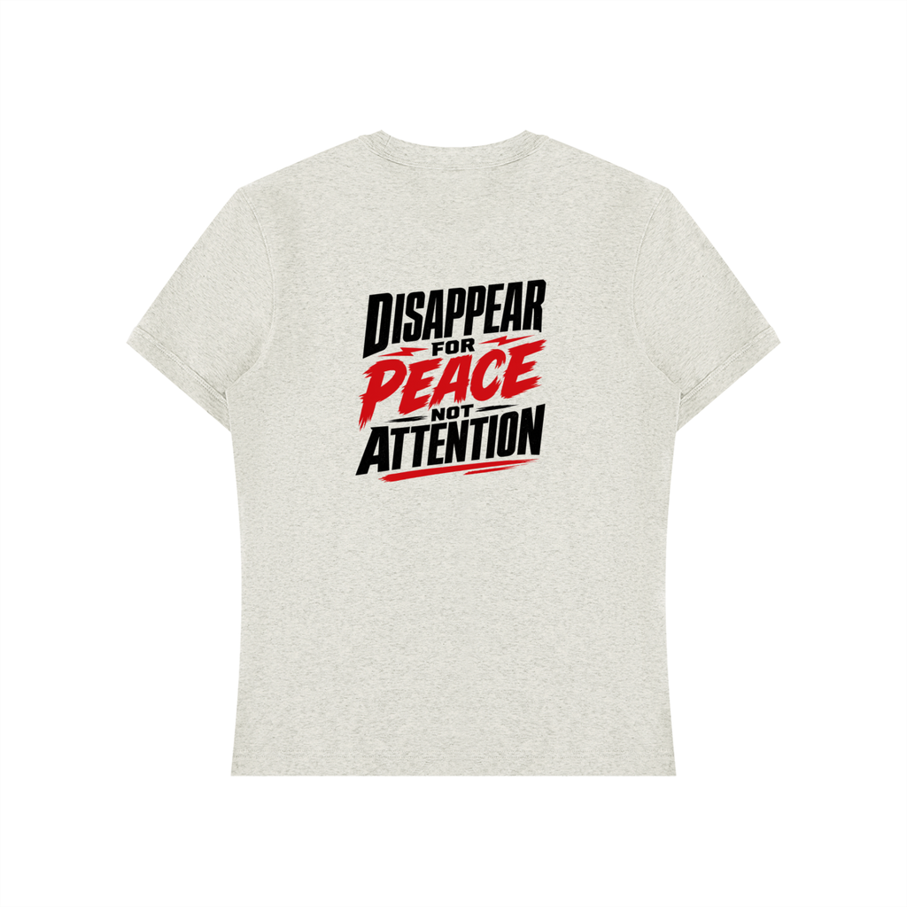 MOTIVATIONAL DISAPEAR. Unisex Heavyweight Slim Fit T-Shirt