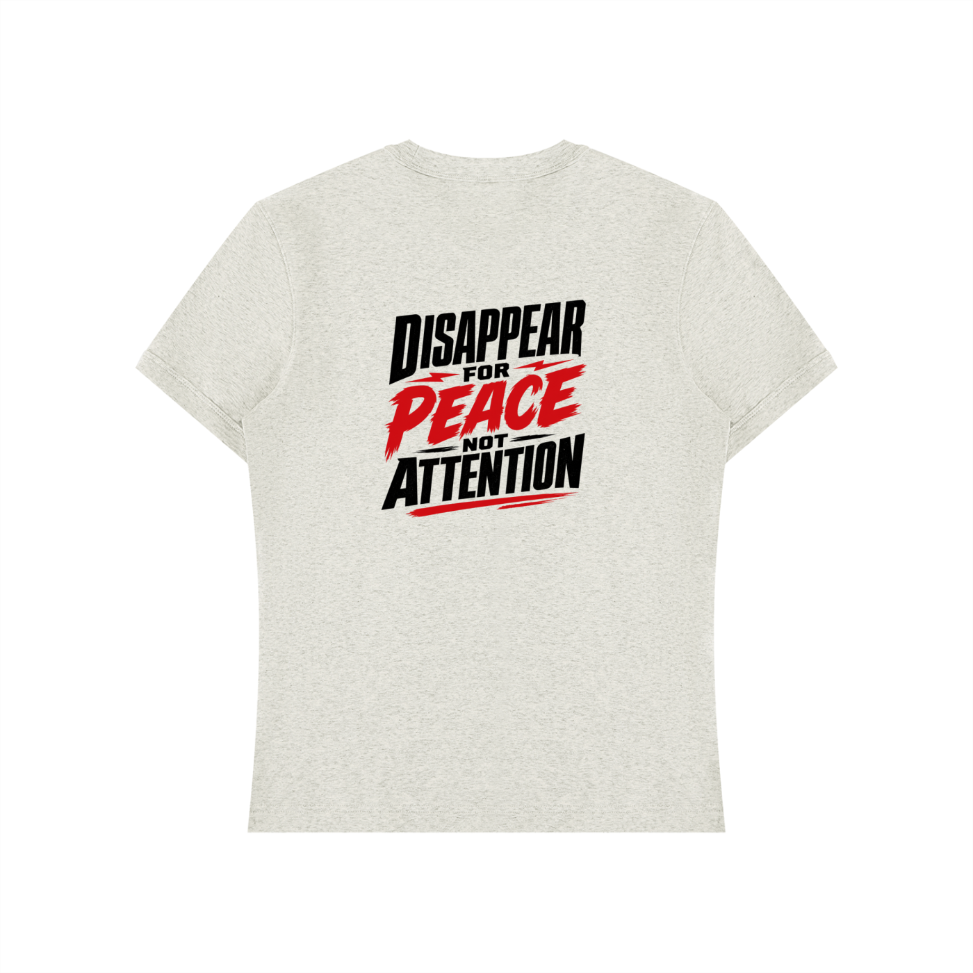 MOTIVATIONAL DISAPEAR. Unisex Heavyweight Slim Fit T-Shirt