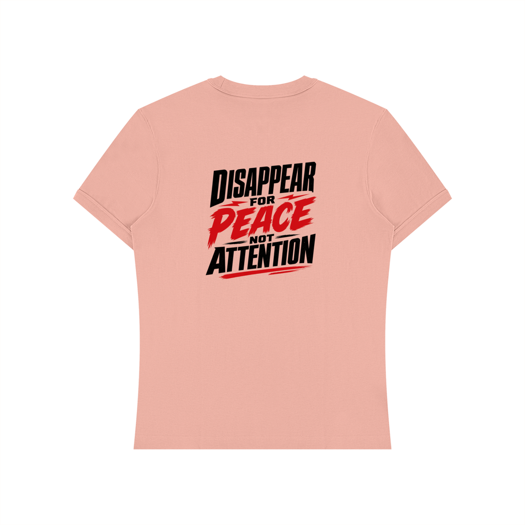 MOTIVATIONAL DISAPEAR. Unisex Heavyweight Slim Fit T-Shirt