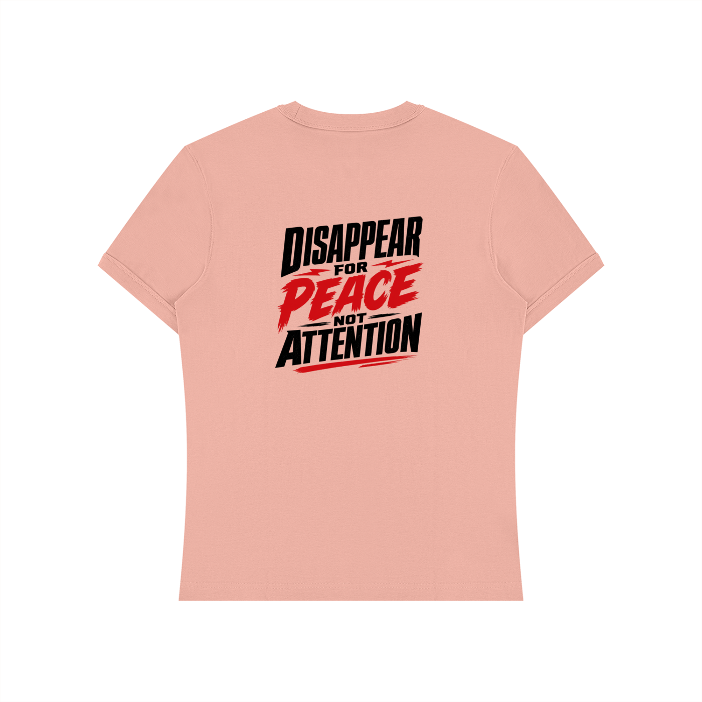 MOTIVATIONAL DISAPEAR. Unisex Heavyweight Slim Fit T-Shirt