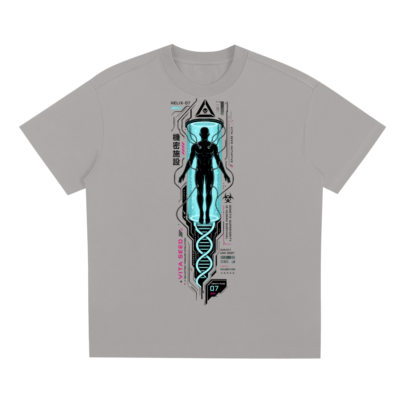 HUMAN CLONES | Cyberpunk Quick-Dry Cooling Tee