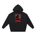 Bushido Samurai Hoodie | Red Blade Samurai Sci-Fi Graphic Hoodie