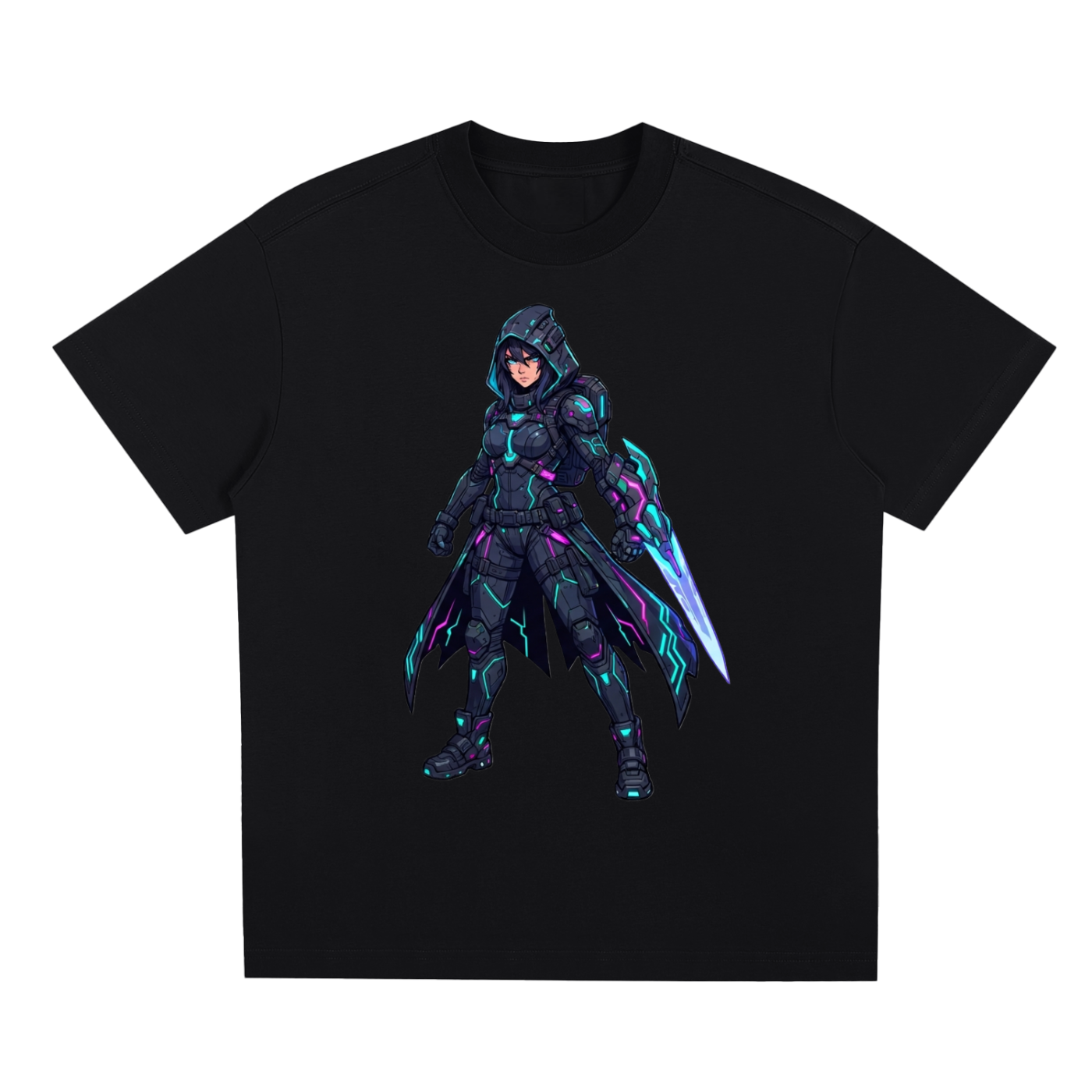 WASTELAND WARRIOR 08 | Dark Sci-Fi Quick-Dry Cooling Tee