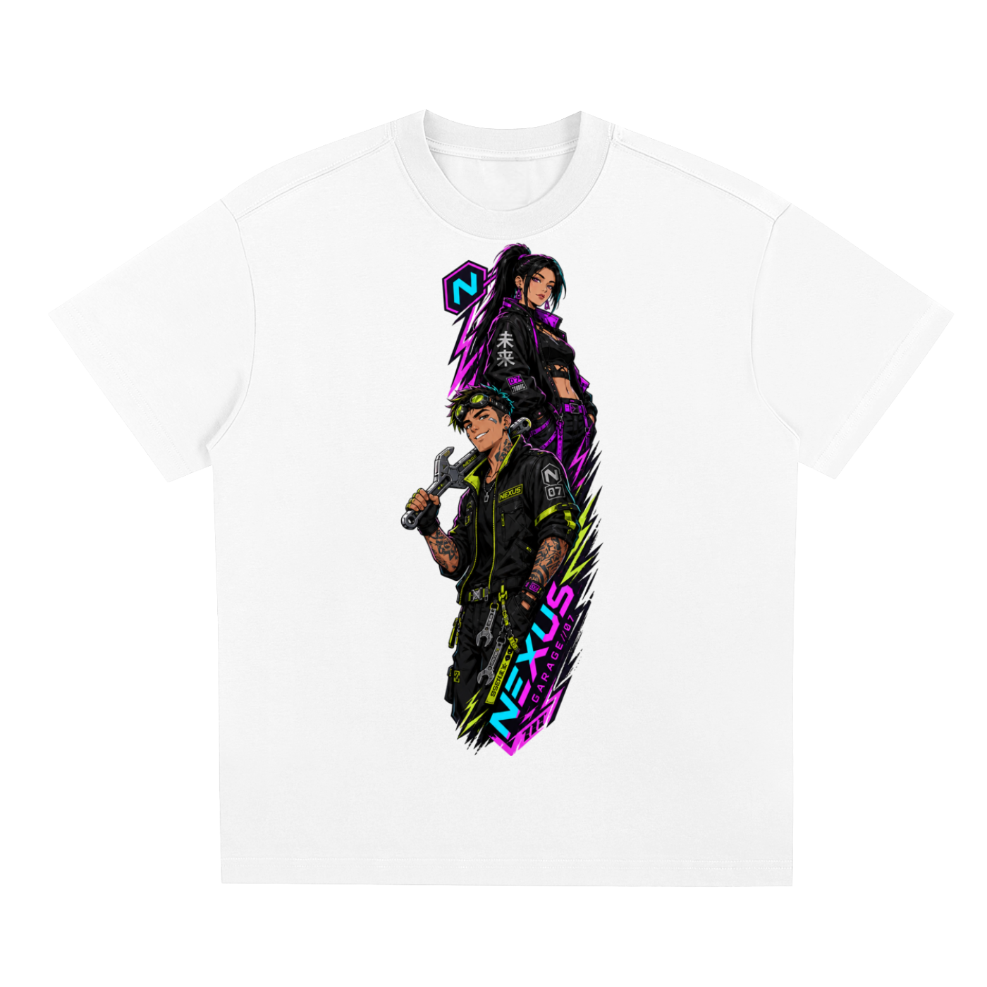 NEXUS MECHANIC | Futurist Quick-Dry Cooling Tee