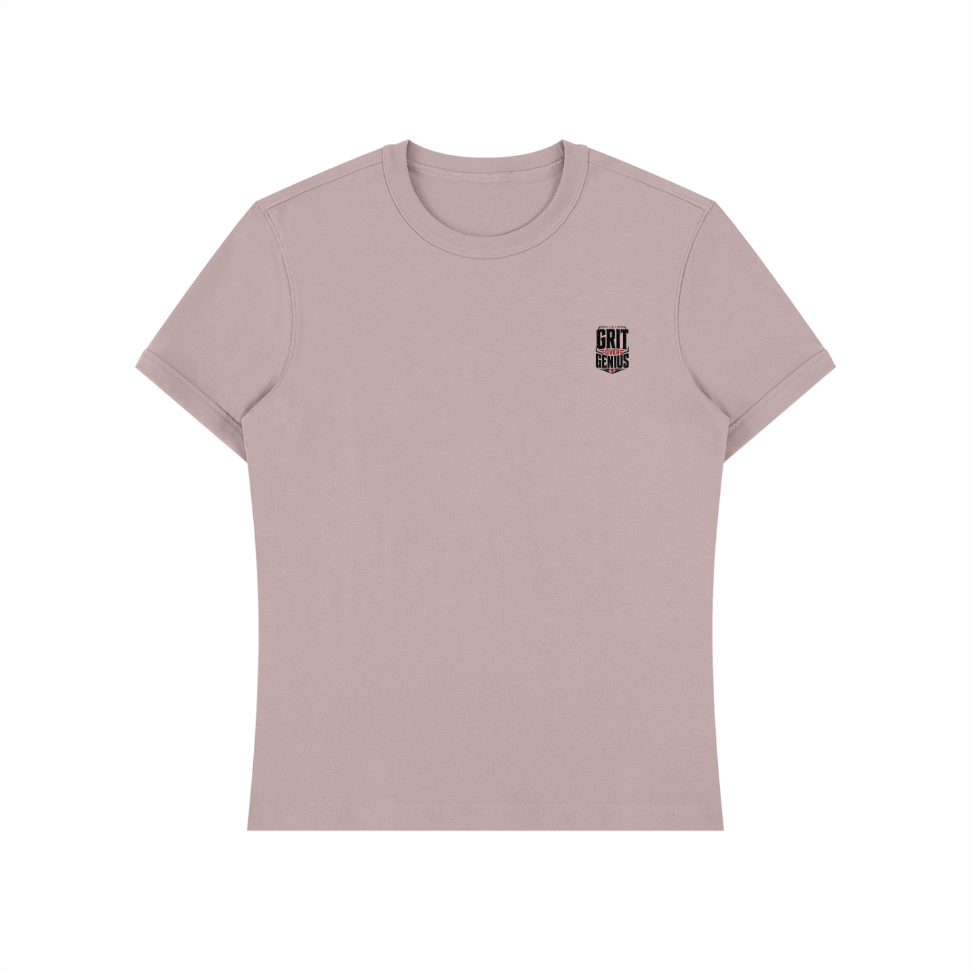 grit over genius Unisex Heavyweight Slim Fit T-Shirt