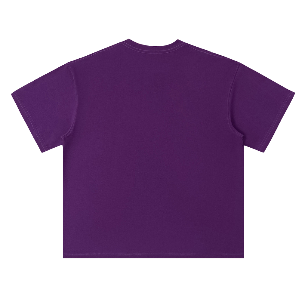 HUMAN CLONE VECTOR SCI FI Heavyweight Drop Shoulder Cotton T-Shirt