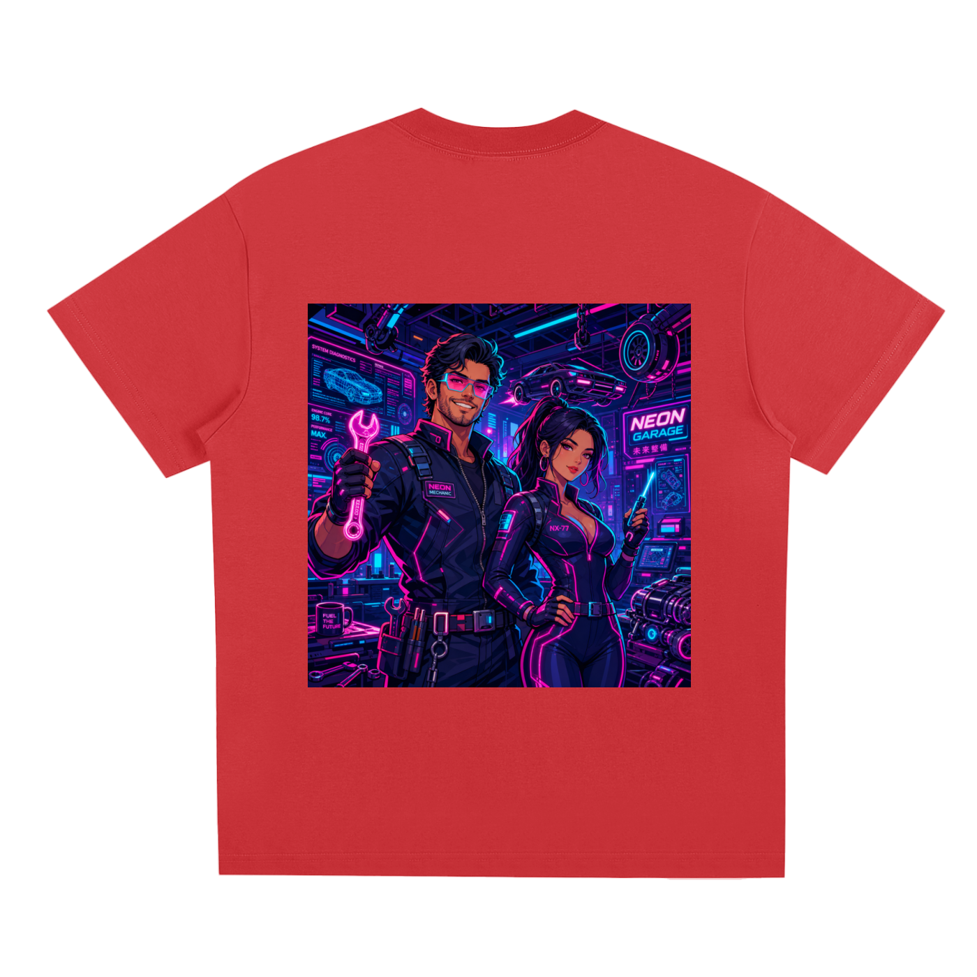 future mechanic Sorona Quick-Dry Cooling T-Shirt