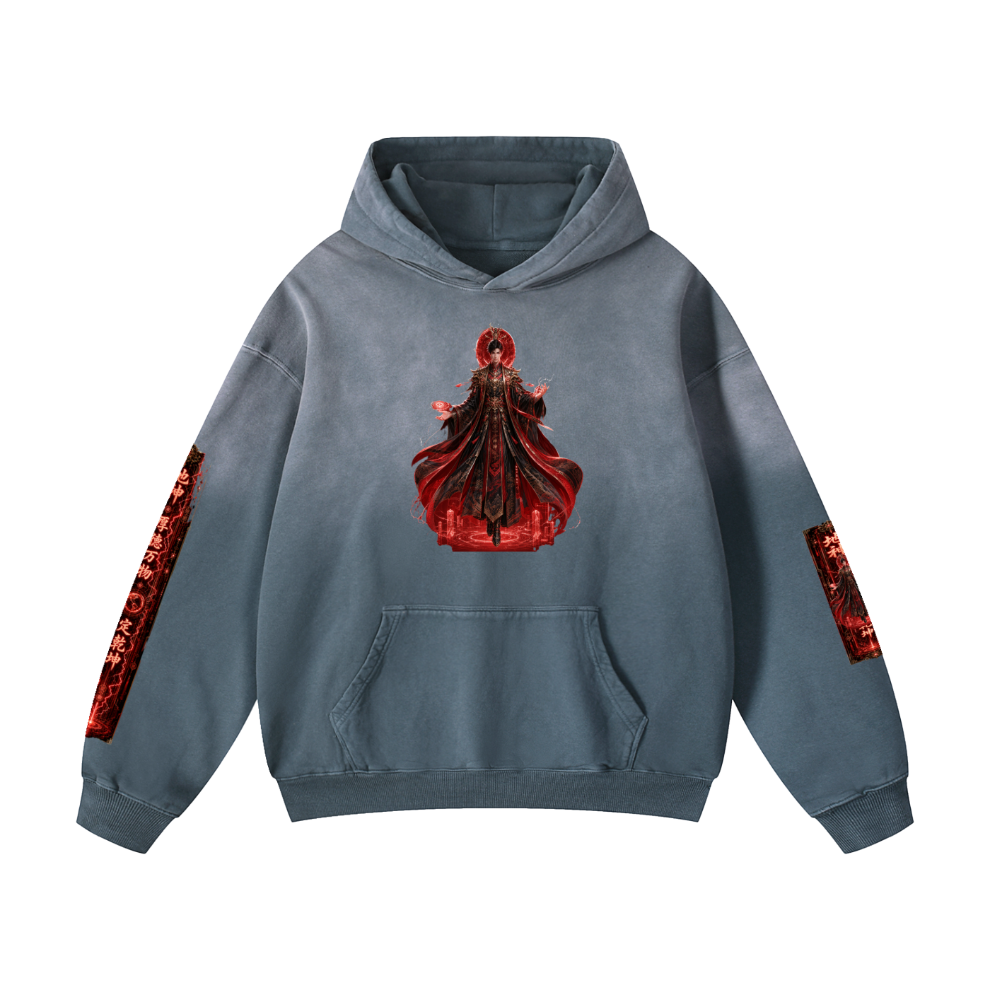 MASTER OF TIME | Cyberpunk Xianxia Oversized Heavyweight Hoodie