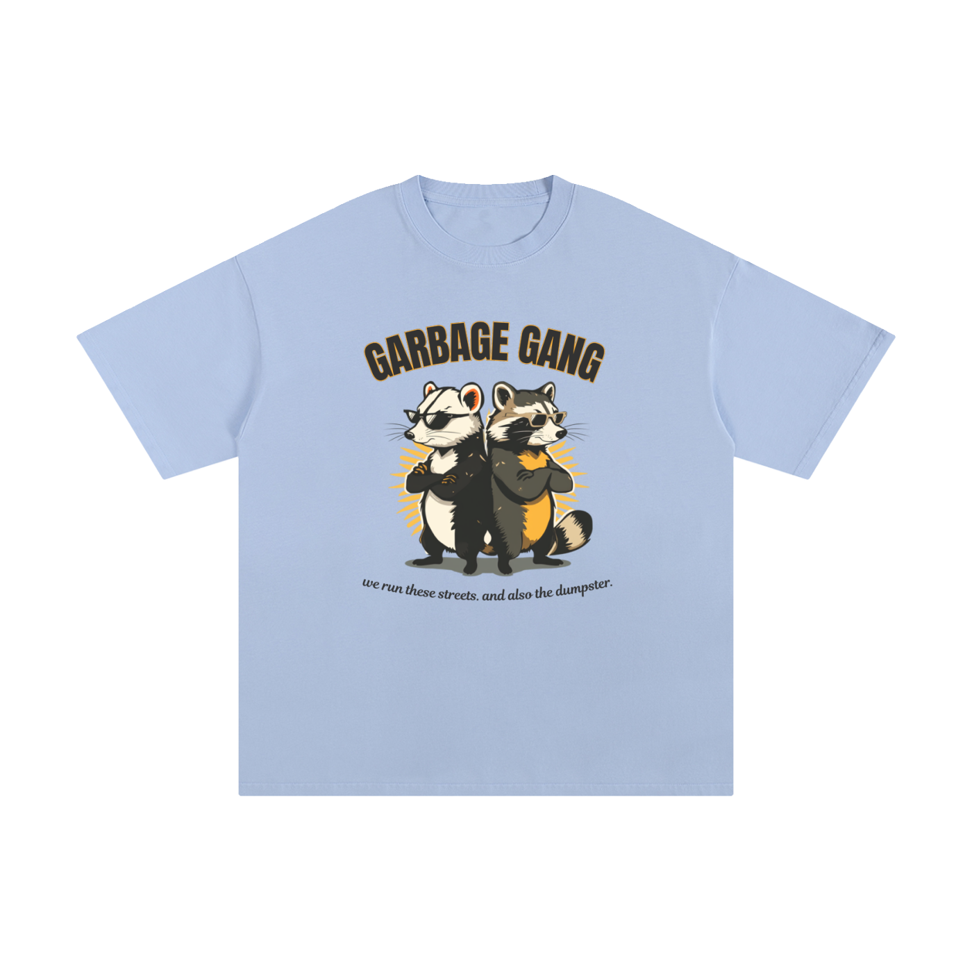 Garbage Gang | Funny Raccoon T-Shirt