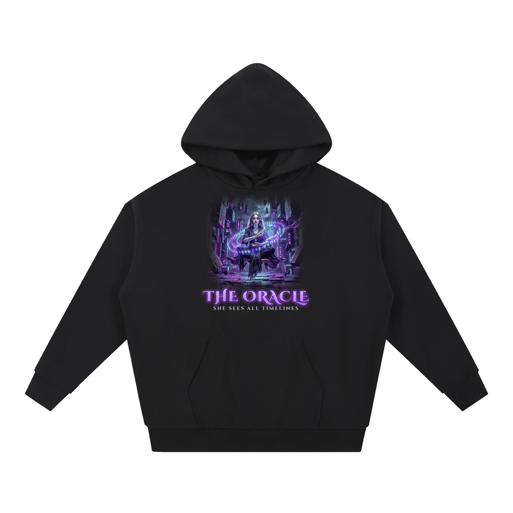 The Oracle Hoodie | Mystic Oracle Sci-Fi Graphic Hoodie