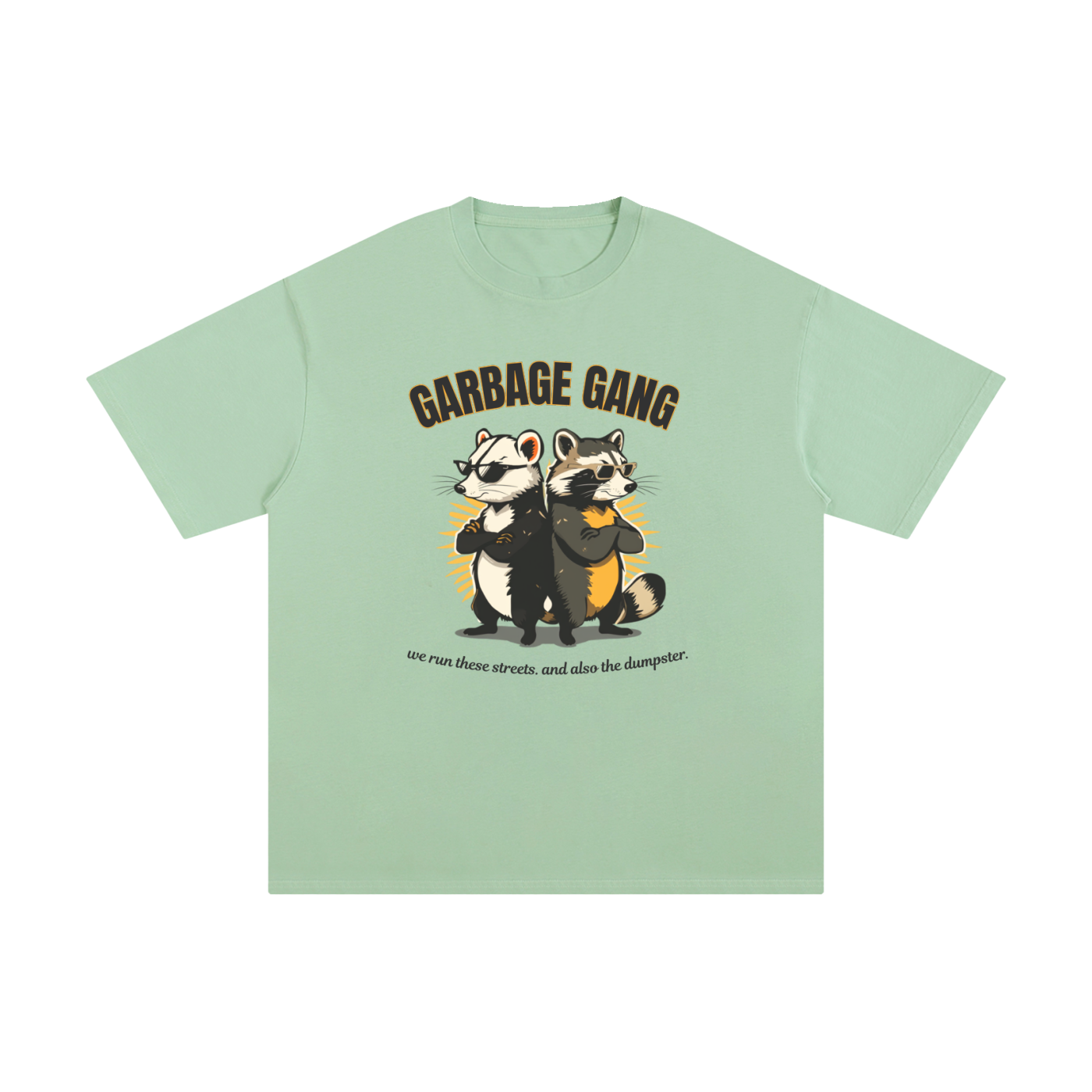 Garbage Gang | Funny Raccoon T-Shirt