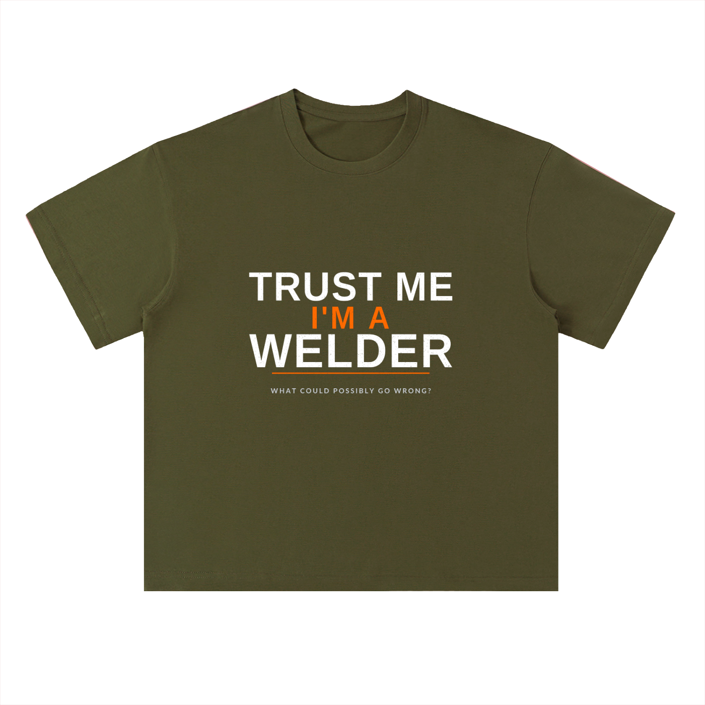 Trust Me I'm a Welder | Funny Welder Heavyweight T-Shirt