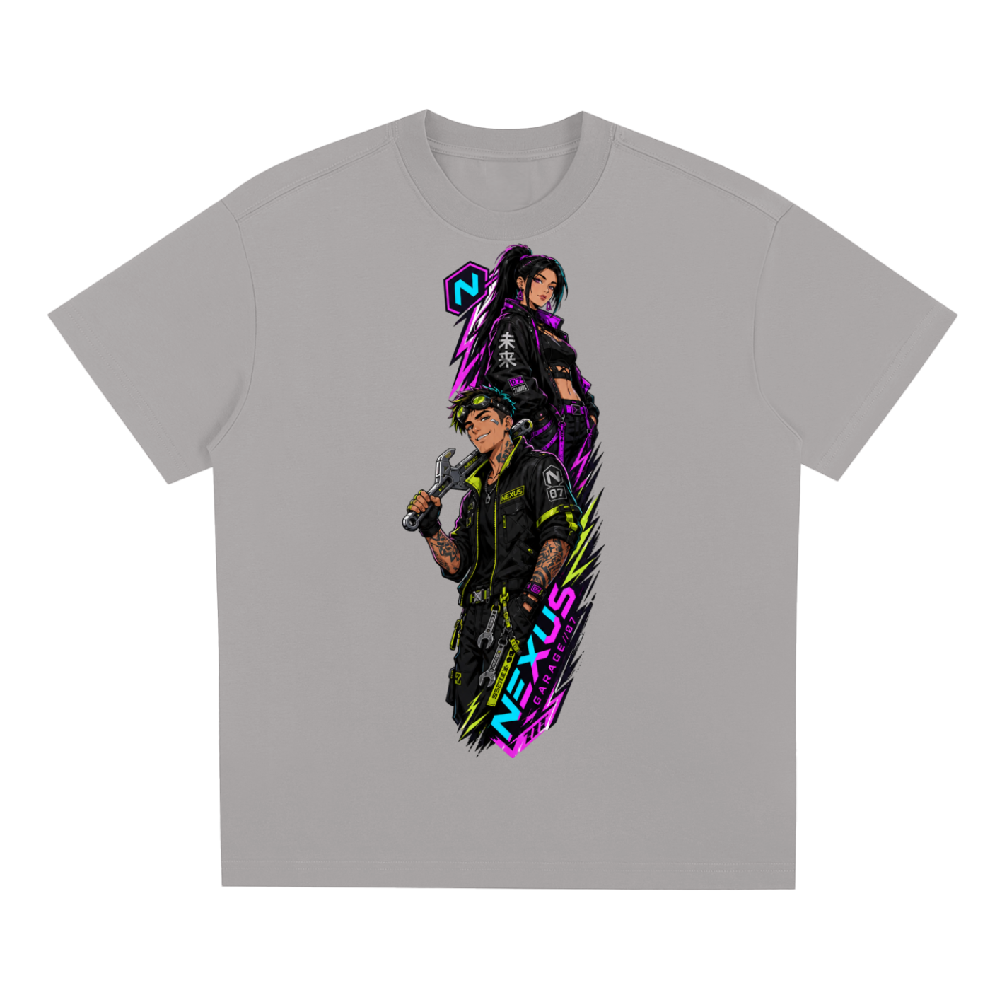 NEXUS MECHANIC | Futurist Quick-Dry Cooling Tee