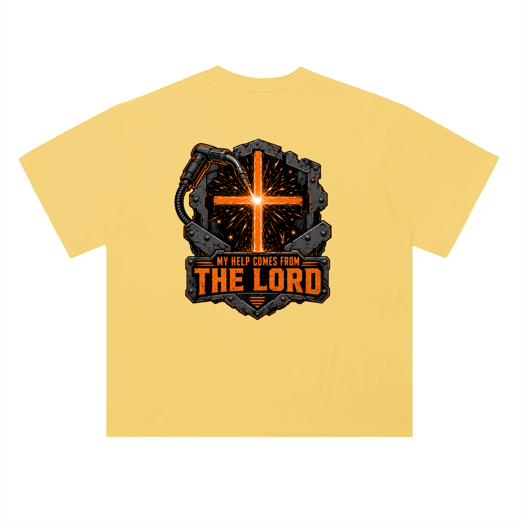 Heavyweight Drop Shoulder Cotton T-Shirt