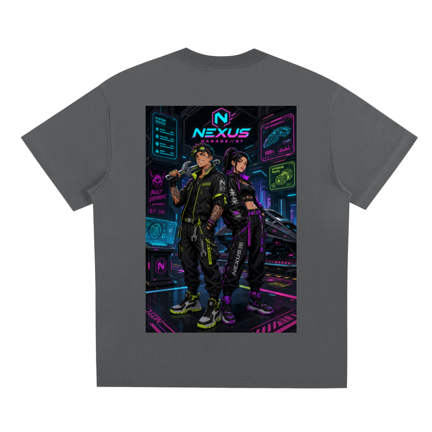 nexus garage futuris design Sorona Quick-Dry Cooling T-Shirt